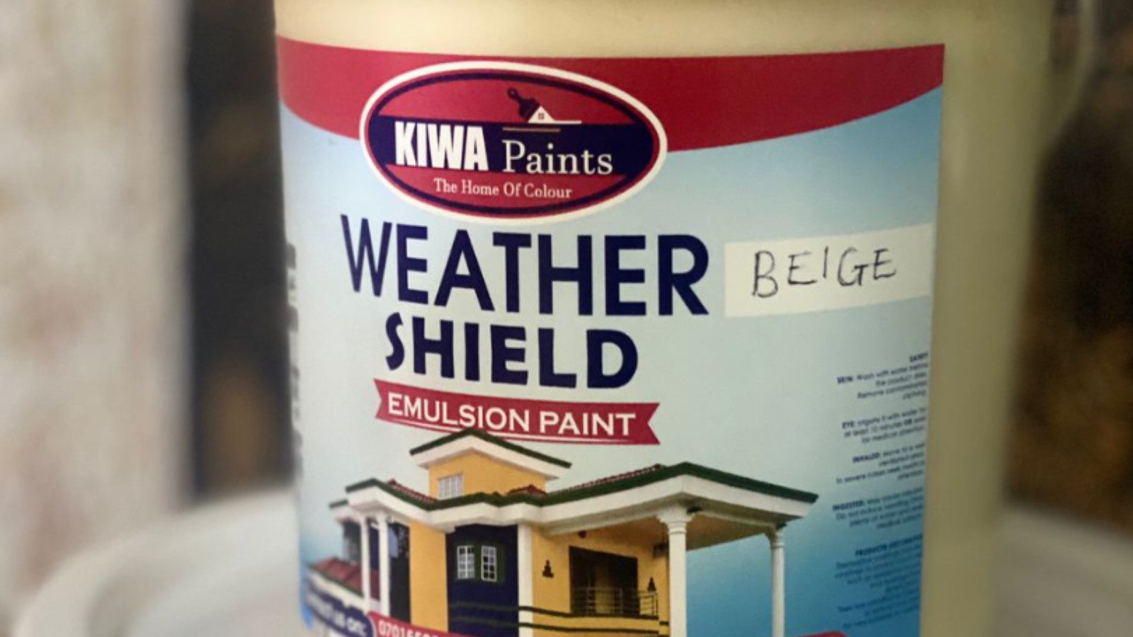 Kiwa Paints Weather Shield Beige