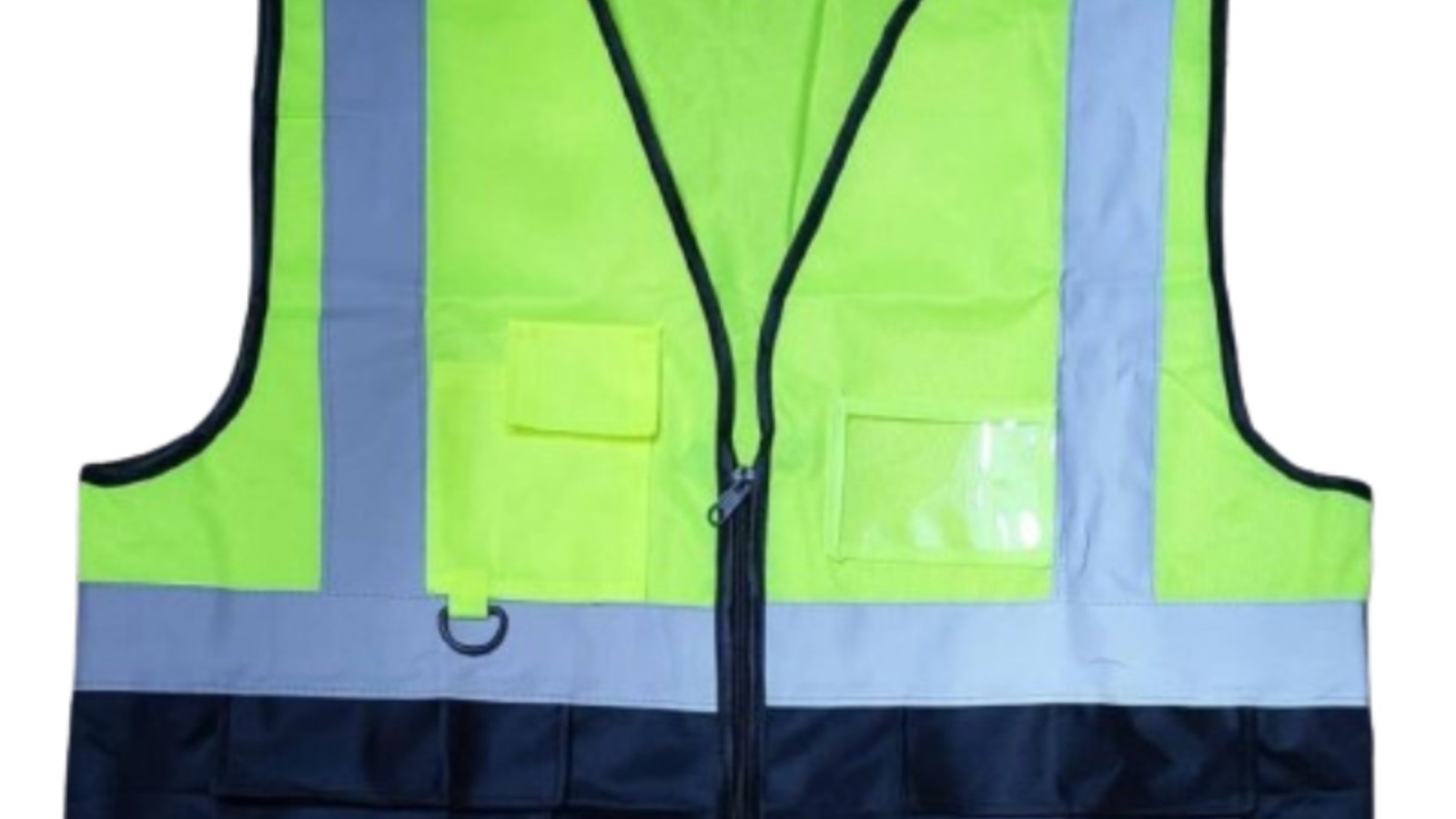 Fluorescent Green & Black reflector Jacket