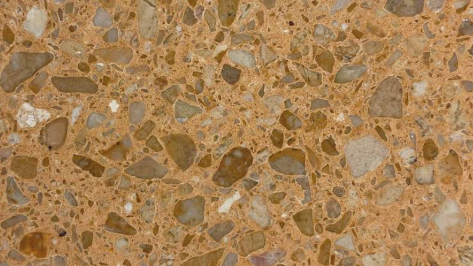 Terrazo CREAM texture stones