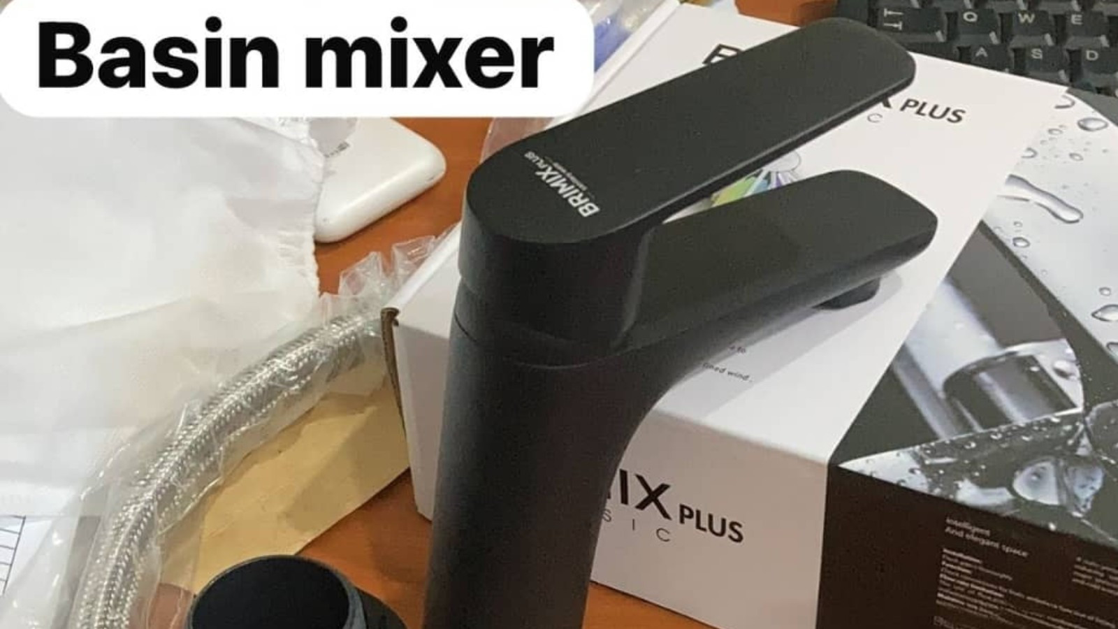 Brimix Plus BLACK Basin Mixer